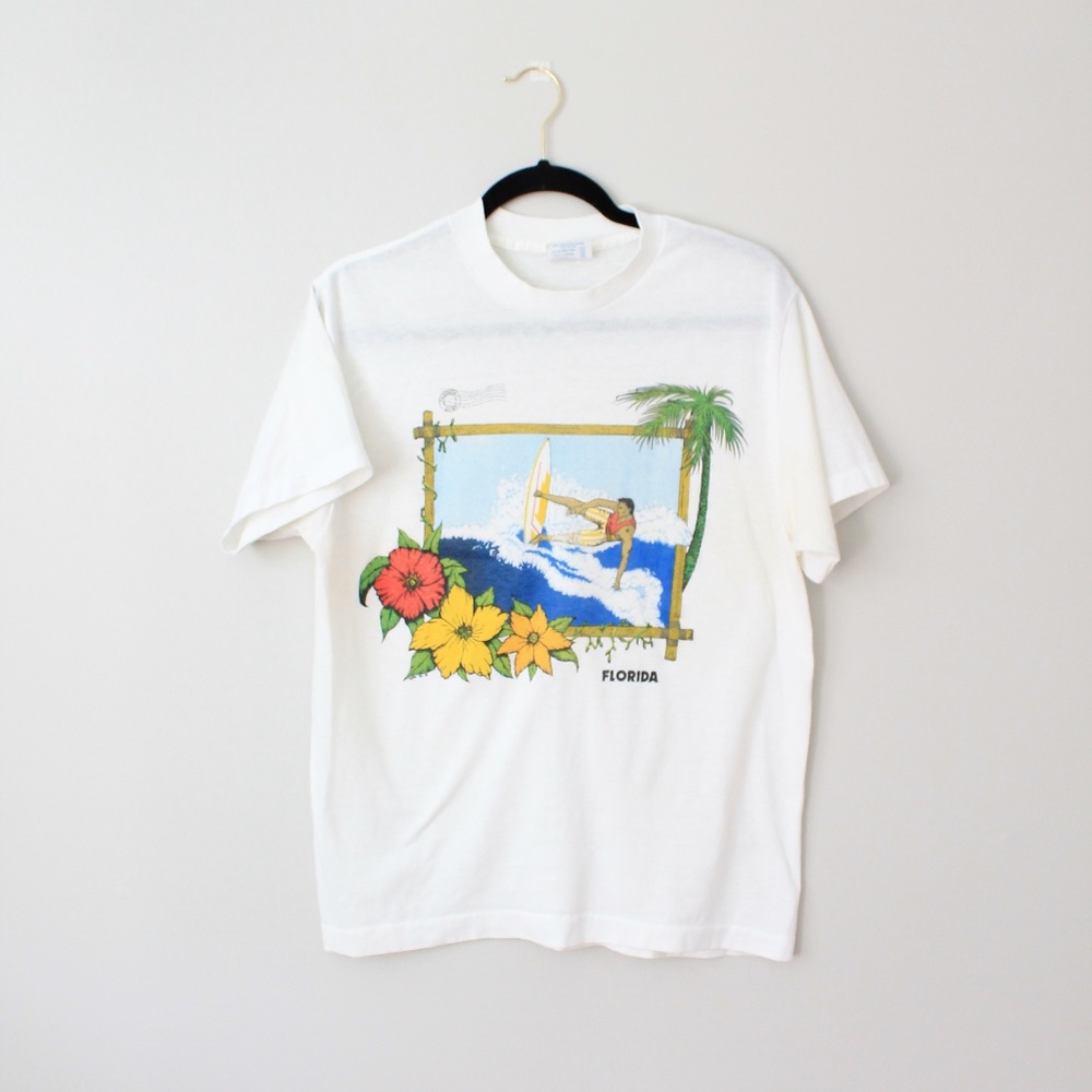 Florida, Vintage Graphic T, Size Large